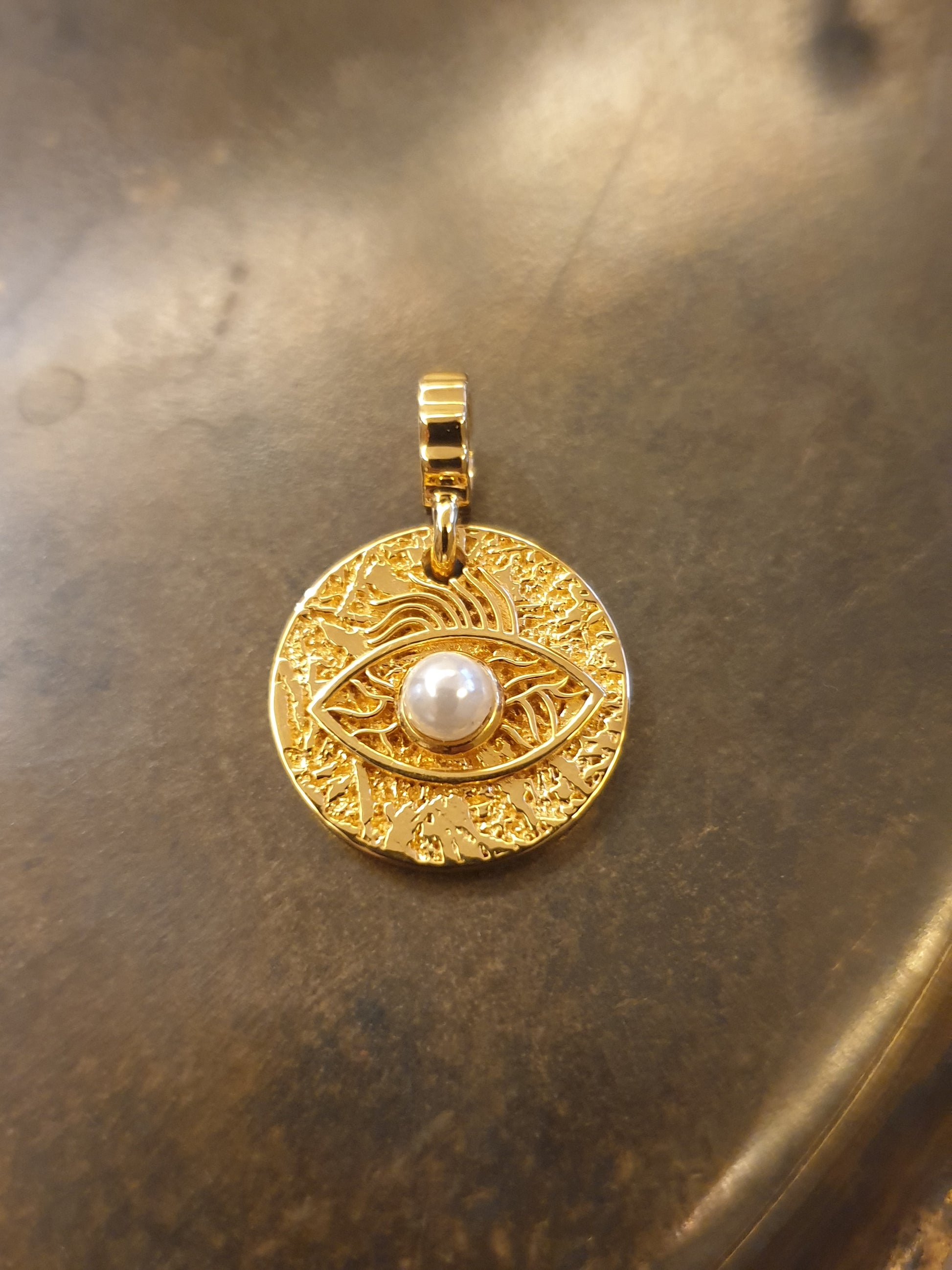 evil eye charm pendant